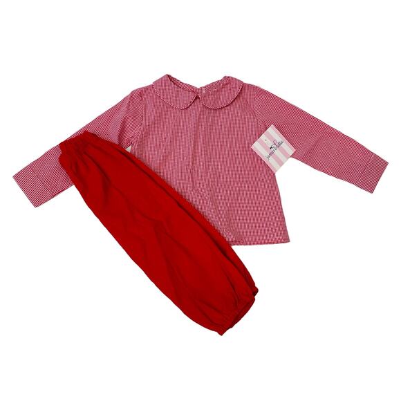 NWT James & Lottie 24M Ward Pants Set - Picture 1 of 7